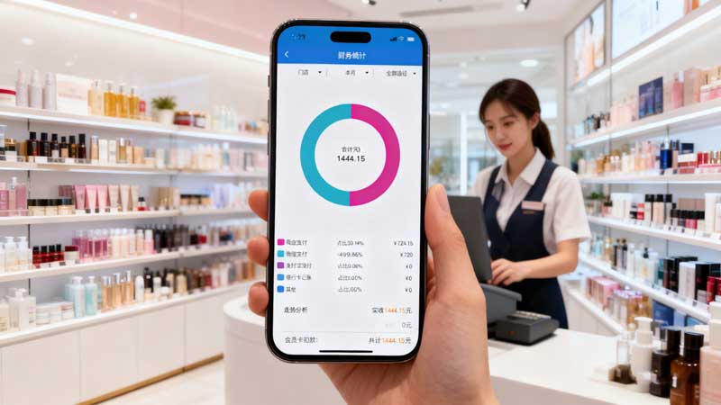 ​门店收银系统数据化经营报表功能演示