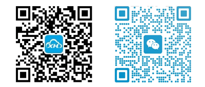 迅航软件官方公众号与客服微信二维码